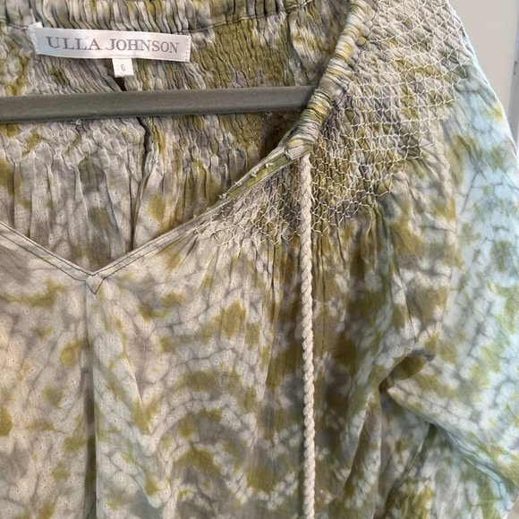 Green Top, Blouse, Ulla Johnson - Picture 3 of 5